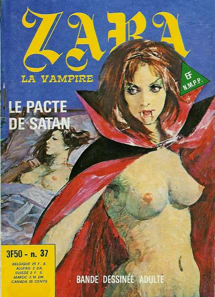 Scan de la Couverture Zara La Vampire n 37